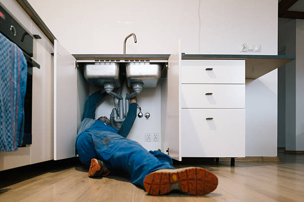 Professional Pipe Repair technician working in Rice, MN